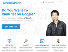 Tablet Screenshot of bangkokseo.net